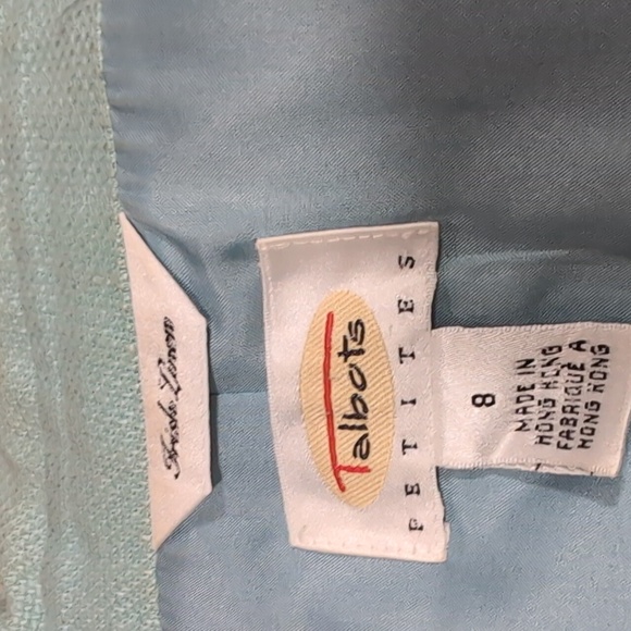 Talbots Light Teal Women's Blazer - Picture 5 of 5